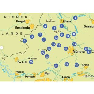 Die 25 schönsten E-Bike Touren im Münsterland