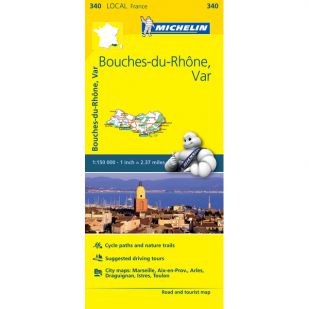 Michelin 340 Bouches-Du-Rhone, Var 