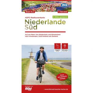Niederlande Süd Radtourenkarte !
