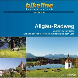 Allgäu-Radweg Bikeline Kompakt fietsgids 