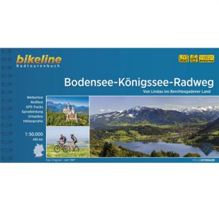 Bodensee Konigssee Radweg Bikeline Fietsgids