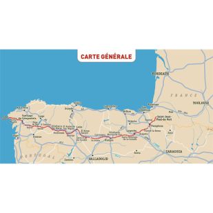 Compostelle Le Camino Francés  -  Voyages à vélo et vélo électrique 