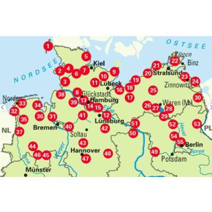 Die 55 schönsten E-Bike Touren in Deutschlands Norden