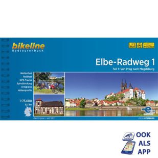 Elbe Radweg Dl 1 Prag Magdeburg  Bikeline Fietsgids 