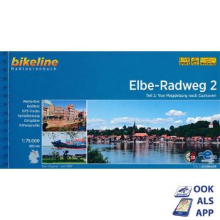 Elbe Radweg Dl 2 Magdeburg Cuxhaven Bikeline Fietsgids