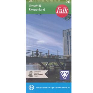 Falk Fietsknooppuntenkaart 26: Utrecht & Rivierenland !