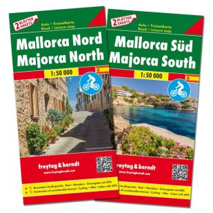 F&B Mallorca Noord en Zuid (2 kaarten)