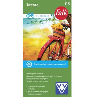 Falk Fietskaart 8 Twente !