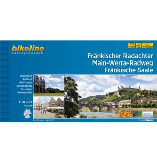 Fränkischer Radachter, Main-Werra-Radweg, Fränkische Saale Bikeline Fietsgids