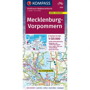 KP3702 Radkarte Mecklenburg-Vorpommern 
