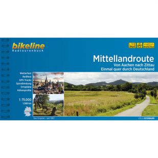 Mittellandroute Aachen - Dresden Bikeline Fietsgids 