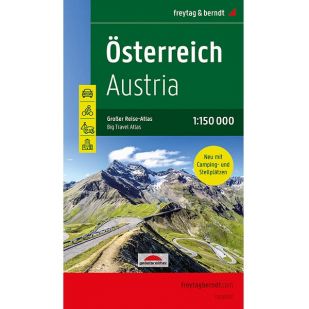 A - F&B Oostenrijk Big Travel Atlas 1:150.000 