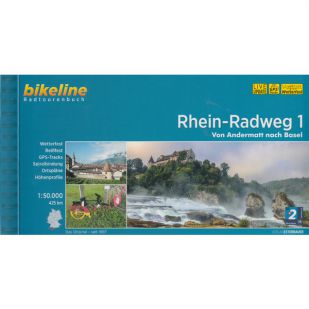 Rhein Radweg 1 Bikeline Fietsgids !