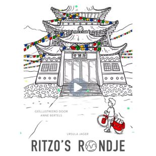 Ritzo's Rondje - Voorleesboek vanaf 7 jaar. Gebaseerd op fietsrondreis wereld.