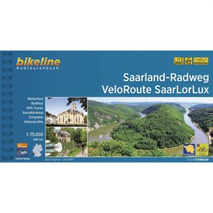 Saarland Radweg + SaarLorLux Bikeline Fietsgids