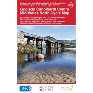 A - 23. Mid-Wales North Cycle Map !