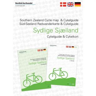 Zuid-Seeland (DK)  fietskaart en -gids !