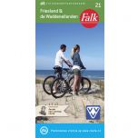 Falk Fietsknooppuntenkaart 21: Friesland & De Waddeneilanden !