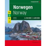 F&B Noorwegen Road Atlas 1:250.000 / 1: 400.000 