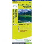 IGN 157 Grenoble/Montelimar