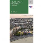 OS Road Map 7: South West England