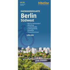 Berlin  Sudwest - Bikeline Fietskaart (2025)