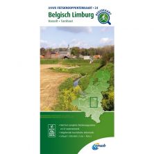 ANWB Fietsknooppuntenkaart 24 Belgisch Limburg