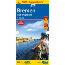 Bremen und Umgebung (Regionalkarte)