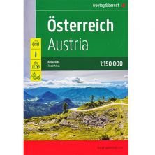 F&B Oostenrijk Supertouring Road Atlas 1:150.000