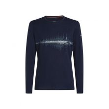 Icebreaker Men 200 Oasis Long Sleeve - Snow Wave