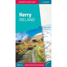 Xploreit County Map of Kerry Ireland