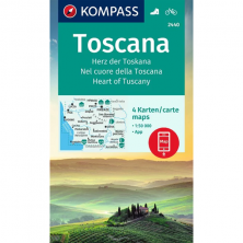 KP2440 Toscana 4 kaartenset