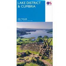 Lake District & Cumbria OS Tour Map