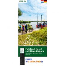 Noord- en Midden Limburg Fietsknooppuntenkaart