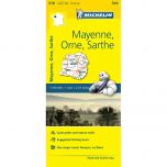 Michelin 310 Mayenne, Orne, Sarthe