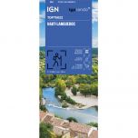 IGN Top 75: Haut-Languedoc 75022 - Wandel- en Fietskaart