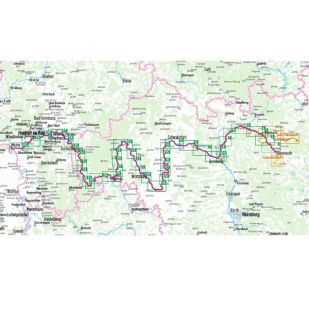 Main Radweg Bikeline Fietsgids