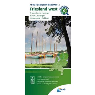 ANWB Fietsknooppuntenkaart 02 Friesland West
