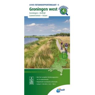 ANWB Fietsknooppuntenkaart 04 Groningen West