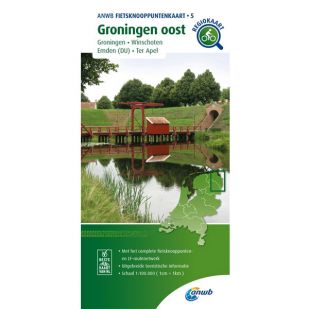 ANWB Fietsknooppuntenkaart 05 Groningen Oost