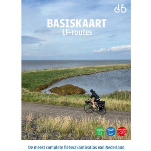 Basiskaart netwerk LF-routes (22 topo kaarten) - Uitgave 2025