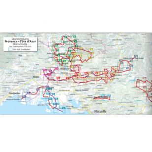 Provence - Côte d'Azur Radregion Bikeline Fietsgids