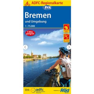 Bremen und Umgebung (Regionalkarte)