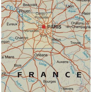 IGN Top100 D75O Ile-de-France Ouest