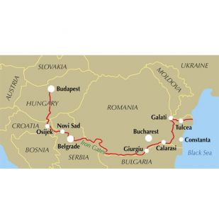 Cycling the Danube Cycleway volume 2 - Budapest to the black Sea - Cicerone