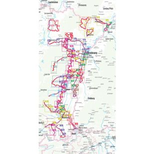 A - Radregion Elsass  Bikeline Fietsgids