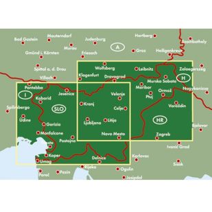 F&B Slowenien Slovenie (1:150.000) - 2023