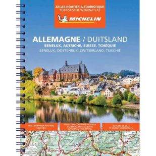 Duitsland Benelux Michelin Wegenatlas