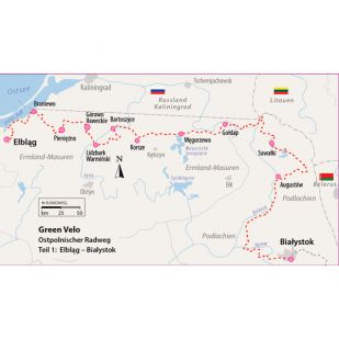 A - Green Velo Teil 1: Elbląg – Białystok (675 Kilometer)