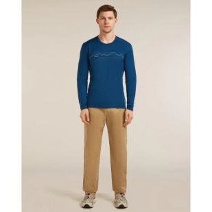 Icebreaker Men 200 Oasis Long Sleeve - Atlantis